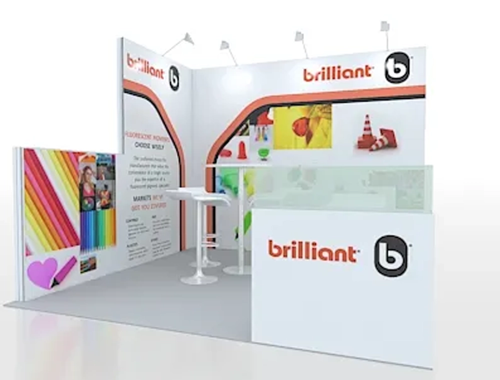 Custom 10x10 booth design ideas